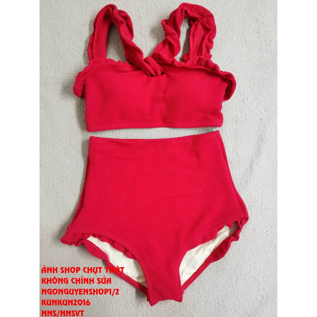 Xiuer Áo tắm phong cách hàn quốc, bikini cạp cao in hoa gợi cảm，Đồ bơi cặp đôi，Đồ thể thao đi biển, tắm suối nước nóng#Z | BigBuy360 - bigbuy360.vn