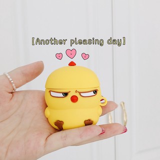 Case airpod mặt gà quạo ( kèm móc )