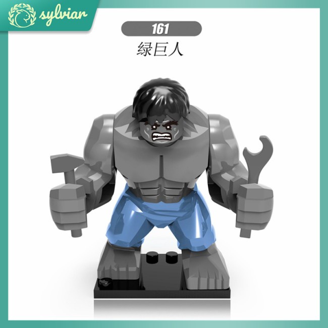 Bộ Đồ Chơi Lắp Ráp Mô Hình Lego Nhân Vật Hulk Bruce Trong Marvel