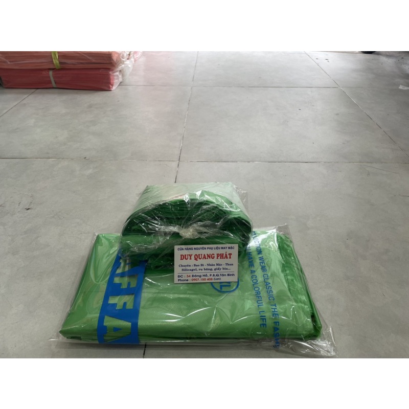 Túi xốp xanh lá  , túi đóng hàng đen PE , túi rác  - Xiesss Store