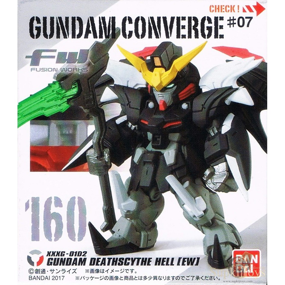 Mô hình FW GUNDAM CONVERGE #07- 160 GUNDAM DEATHSCYTHE HELL (EW) Bandai