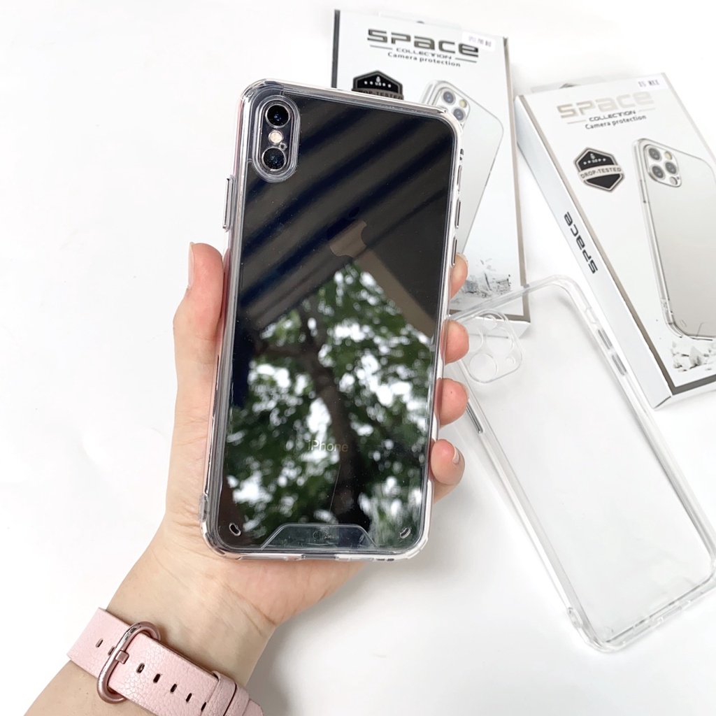 Ốp SPACE Trong Suốt chống ố cao cấp cho Iphone 7/8/Plus/SE/X/Xs/Xr/Xsmax/11/12/13/14/Pro/Max/Plus/Promax Citycase