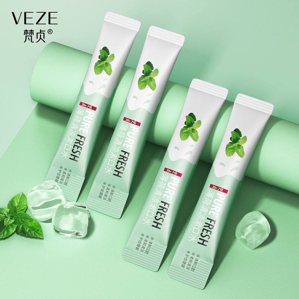 Lẻ gói nước súc miệng thơm mát trắng răng ZUZUcosmetic 10ml