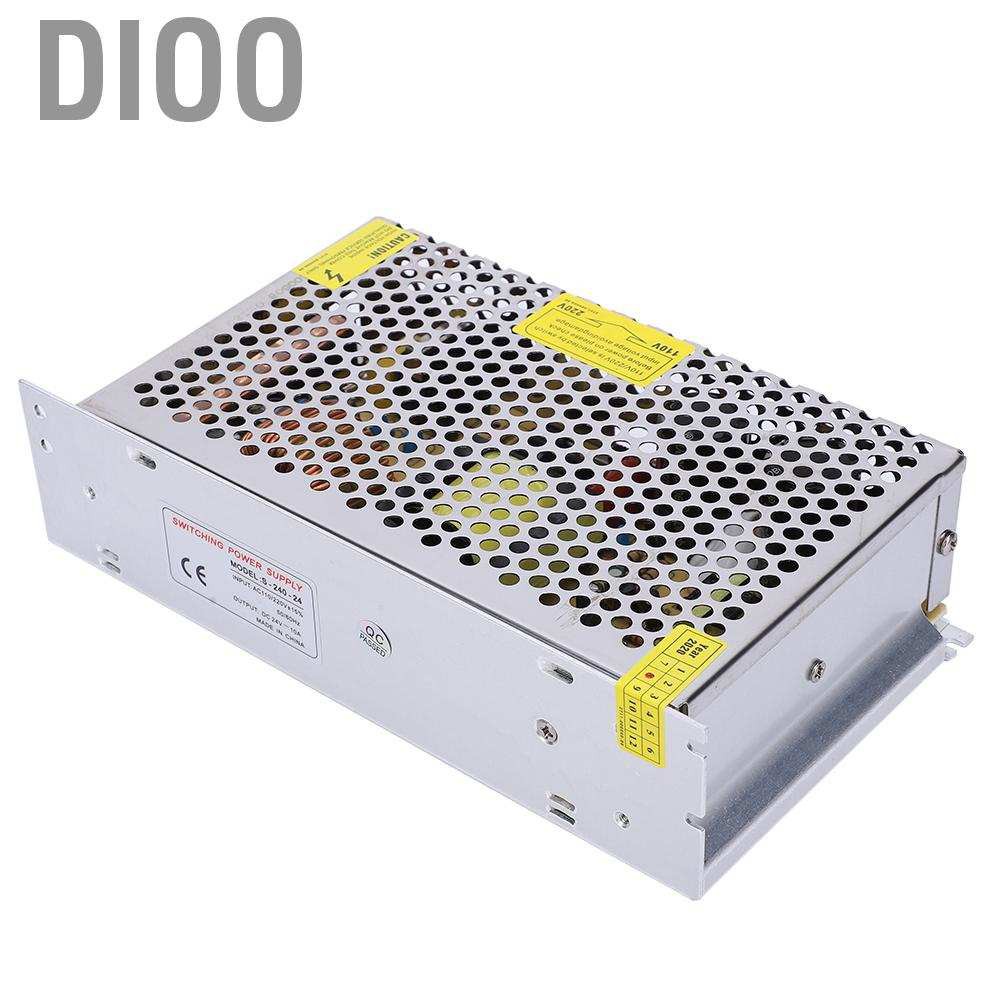Dioo 24V 10A Universal Regulated Switching Power Supply Full Load Burn-in Test Tools