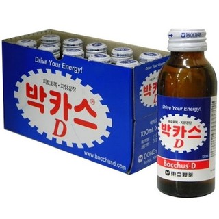 Bacchus D 100ml DONGA Nước tăng lự ENERGY DRINK 박카스 D