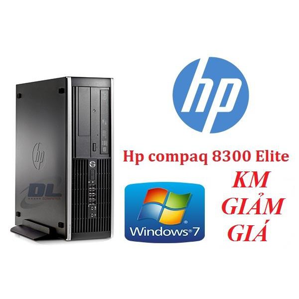 Máy bộ HP 6300SFF - 8300SFF, CPU core I5 3470, Ram 4gb, Ổ CỨNG HDD 500gb