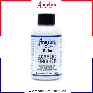 Dung dịch bảo vệ màu Angelus Finisher Satin (Ít bóng) – 118ml (4Oz)