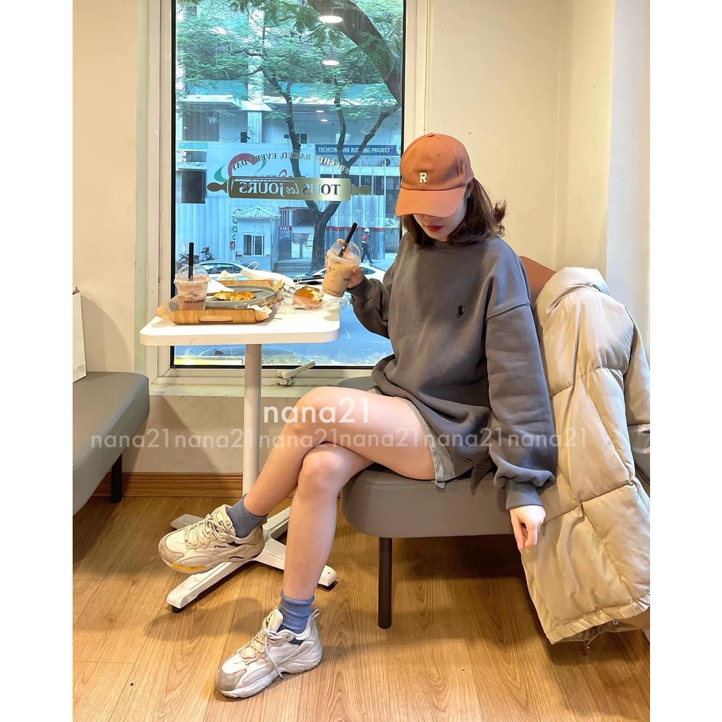 [Có Video + Ảnh Thật] Áo Sweater Nam Nữ Nỉ Thêu Chât Nỉ Bông Mềm Mịn Siêu Xinh- Chuu House- CH0192