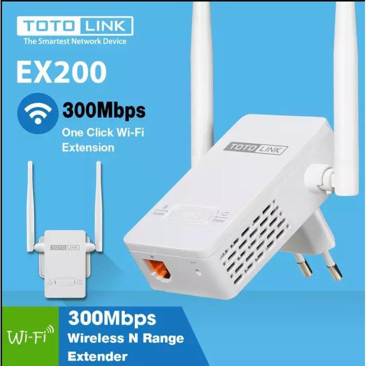 Bộ khuếch đại wifi TOTOLINK EX200 - HÀNG CHÍNH HÀNG SIÊU RẺ HÀNG CHÍNH HÃNG