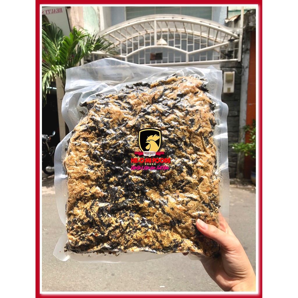 250G RONG BIỂN CHÁY TỎI Không Cay