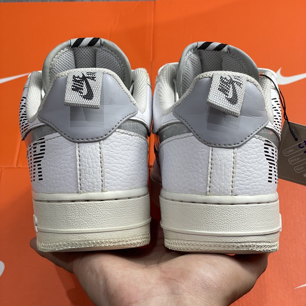 Giày 2hand Nike Air Force 1 Low Under Construction White BQ4421 100 - Giày Cũ Sài Gòn 373