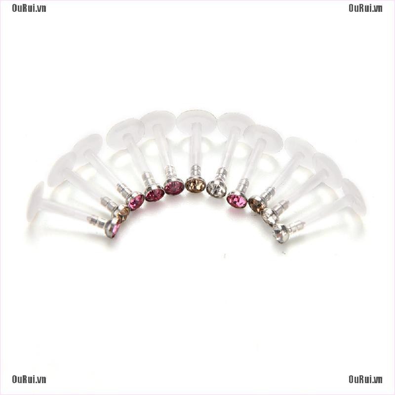 Khuyên Xỏ Môi 10 6mm 8mm 10mm 16g Sang Trọng