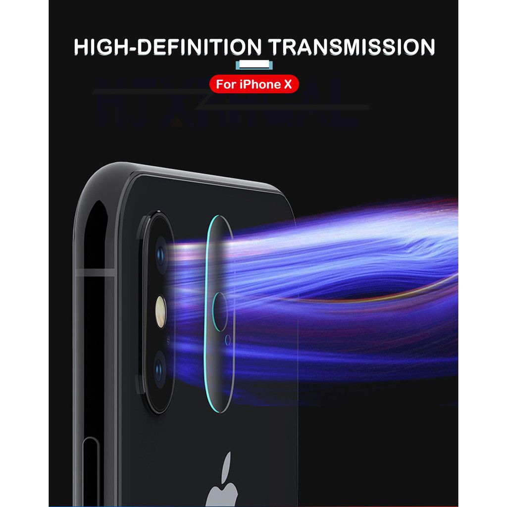 2 CÁI Máy ảnh Ống kính HD Phim bảo vệ Dành cho iPhone6S 7 8Plus XS MAX X XS XR