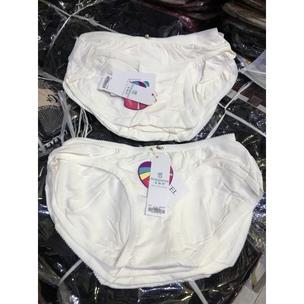 Combo 5 Quần lót cotton dẻo màu trắng loại tốt