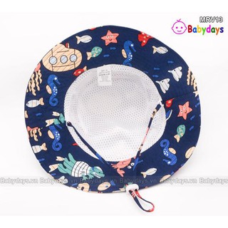 Mũ rộng vành cho bé trai MRV13