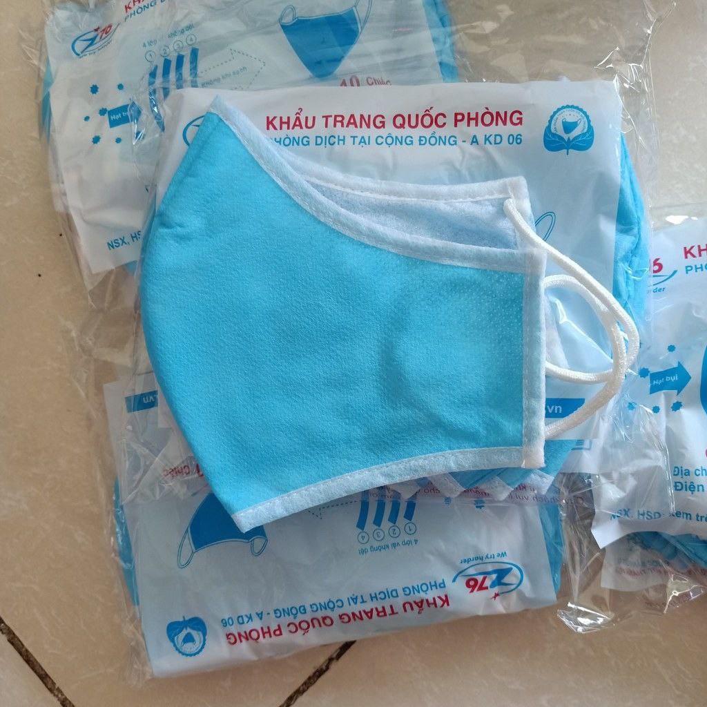 Khẩu trang Quốc phòng Hộp 50 chiếc