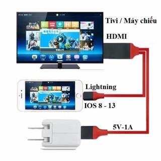 CÁP KẾT NỐI HDMI ĐẦU LIGHTING ( DÀNH CHO ĐT IPHONE)