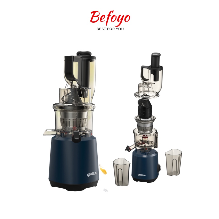 Máy ép chậm Goldsun GFJ4501, máy ép trái cây Goldsun công suất 240W, tốc độ 45 vòng/phút, ép nguyên quả, BH 12 tháng
