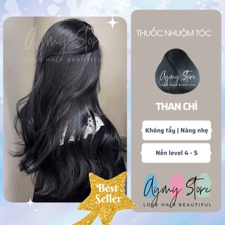 Thuốc Nhuộm Tóc THAN CHÌ, ĐEN THAN CHÌ | Không Cần Tẩy Tóc | AYMY