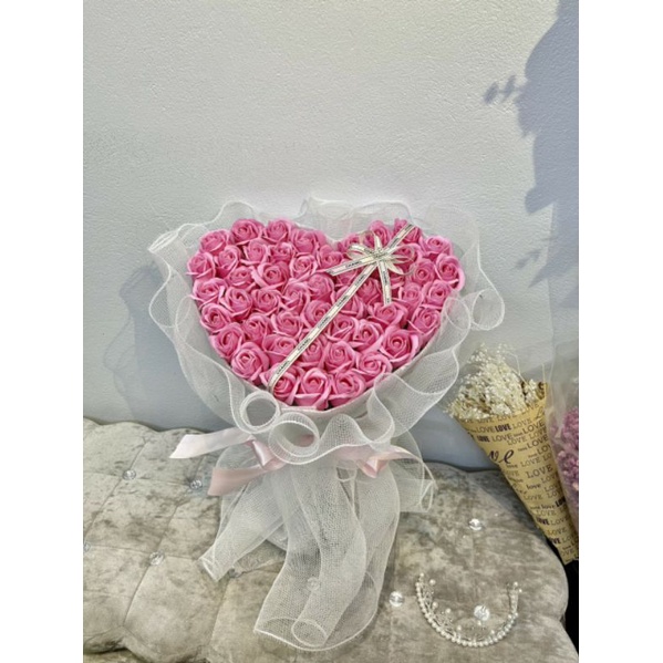 BÓ 50 BÔNG HOA SÁP