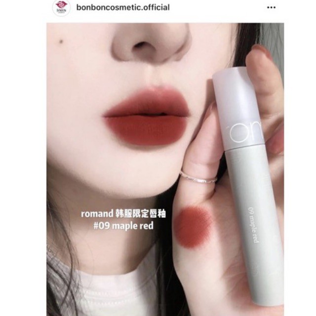 [MỚI NHẤT] son ROMAND see through matte tint bản hanbok