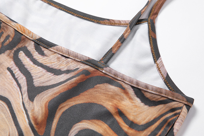 DUNEA Đầm Hai Dây Với Họa Tiết Xinh Xắn Dành Cho Nữ