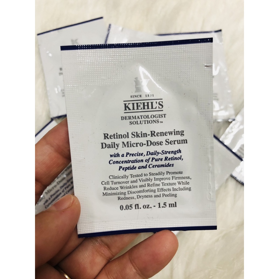 [AUTH 1000%] [SAMPLE] Kiehl's Kiehls Mẫu thử TINH CHẤT KIEHL RETINOL MICRO DOSE GIÚP TÁI TẠO DA &amp; GIÚP DA SĂN CHẮC