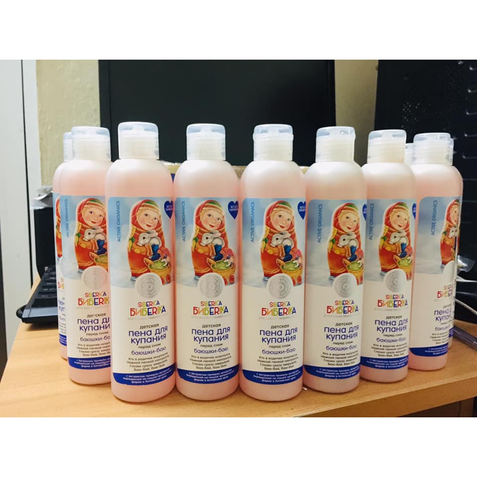 Sữa tắm thảo mộc cho bé Natural Siberica
