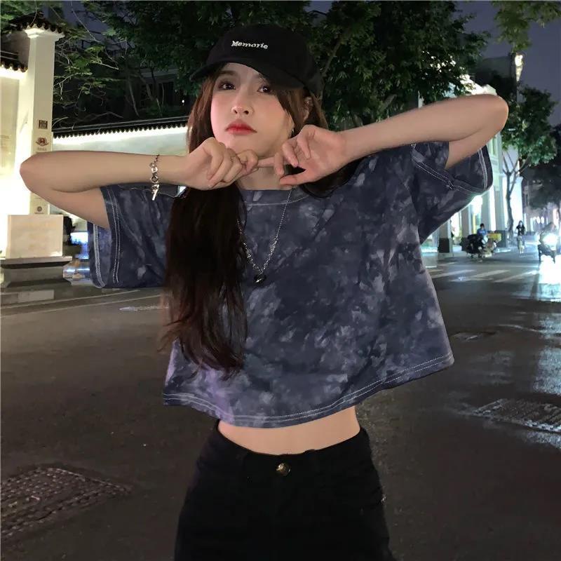 Áo Thun Ngắn Tay Dáng Rộng Thiết Kế Quyến Rũ Thời Trang Cho Nữ áo phông nữ  JL-TX-35