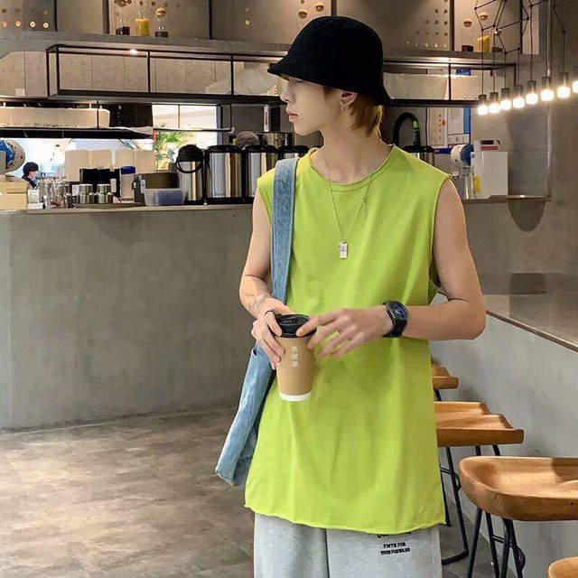 ( HÀNG CÓ SẴN ) Áo Thun Ba Lỗ sát Nách , Áo tanktop unisex nhiều màu