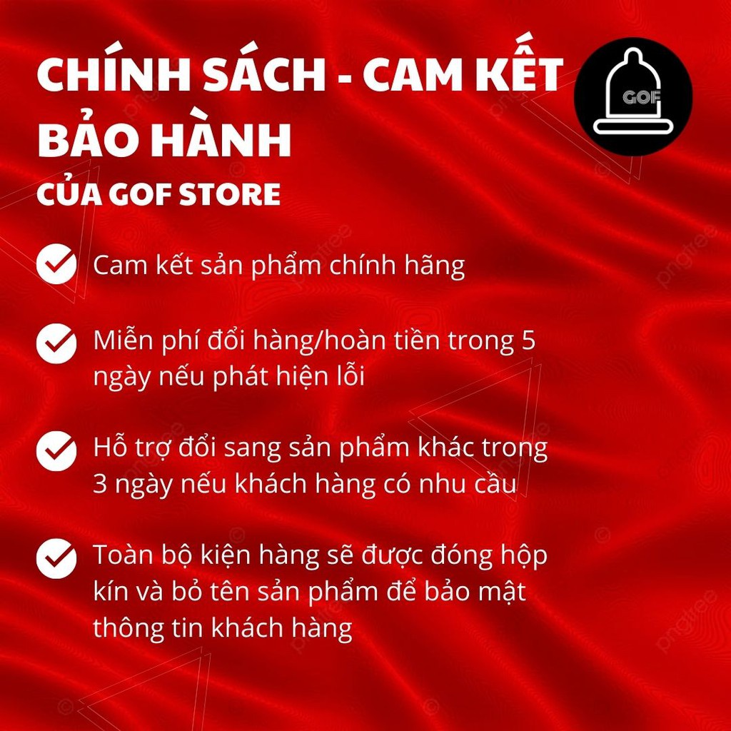 Bao cao su gân mỏng Michio size nhỏ ôm khít Nhật Bản Hộp 12C– GoF