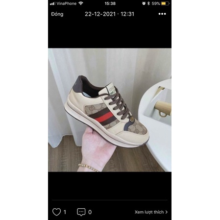 giày thể thao nâu size 35 =150k
