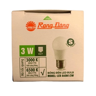 Bóng đèn Rạng Đông LED Bulb tròn 3W