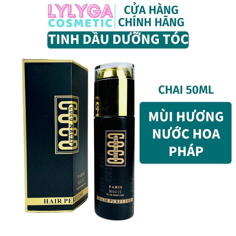 Tinh dầu dưỡng tóc COCO Macxi mùi hương nước hoa Pháp - phục hồi tóc , giúp tóc mềm mượt tự nhiên TD05