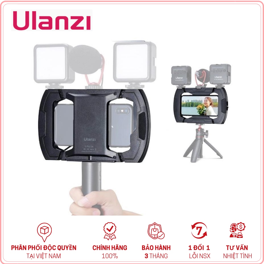 ULANZI U-RIG LITE - HÀNG CHÍNH HÃNG - Khung quay phim dành cho điện thoại