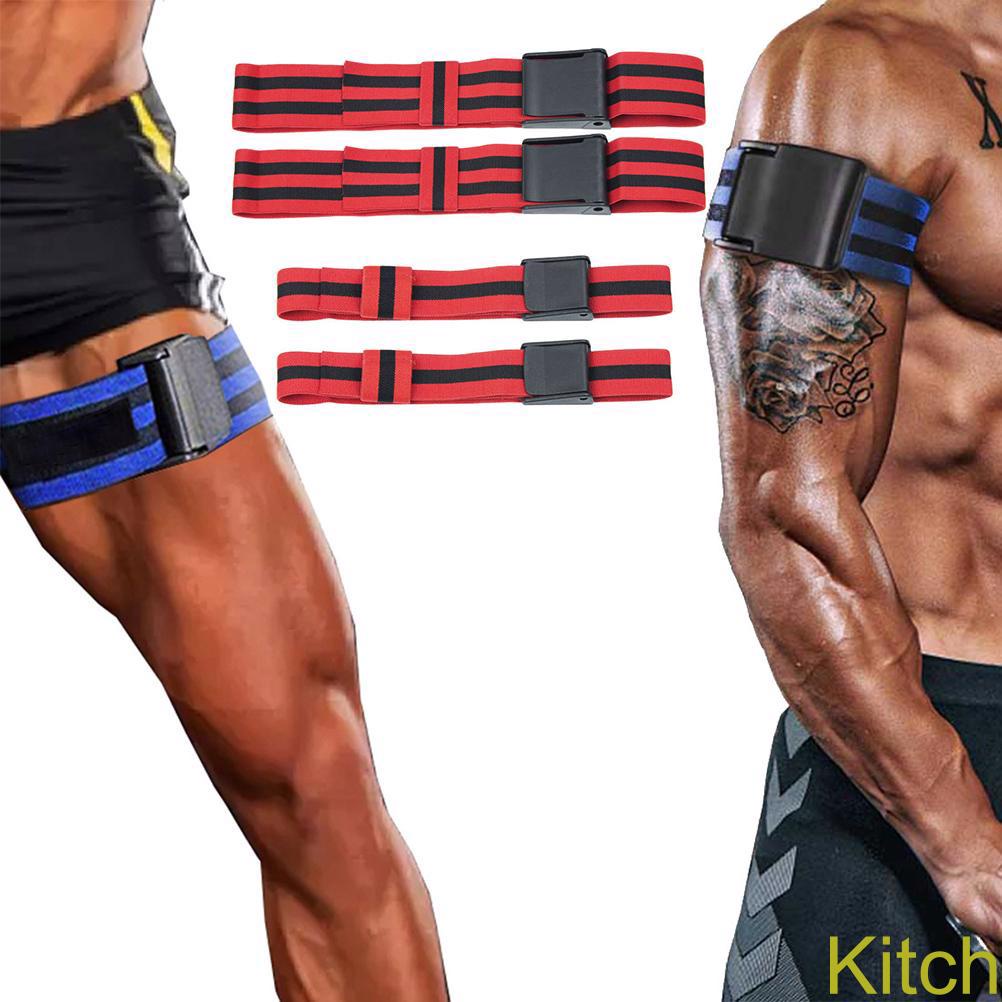 Bộ 2 dây đeo bắp tay và 2 dây đeo chân tập cơ bắp thể hình