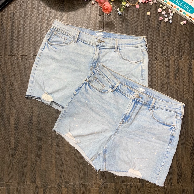 Quần short đùi jean