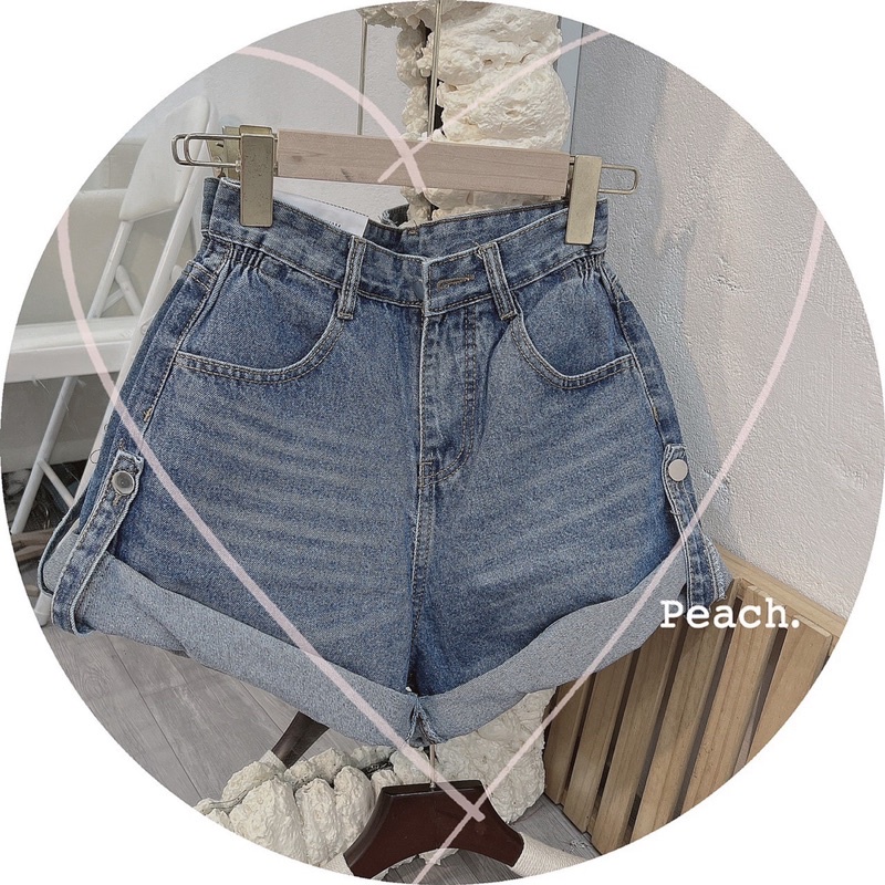 SHORT XANH LẬT LAI