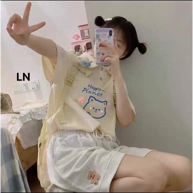 Bộ đùi polo gấu DA6