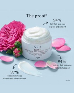 Kem dưỡng ẩm Fresh Rose Deep Hydration Face Cream - 50ml