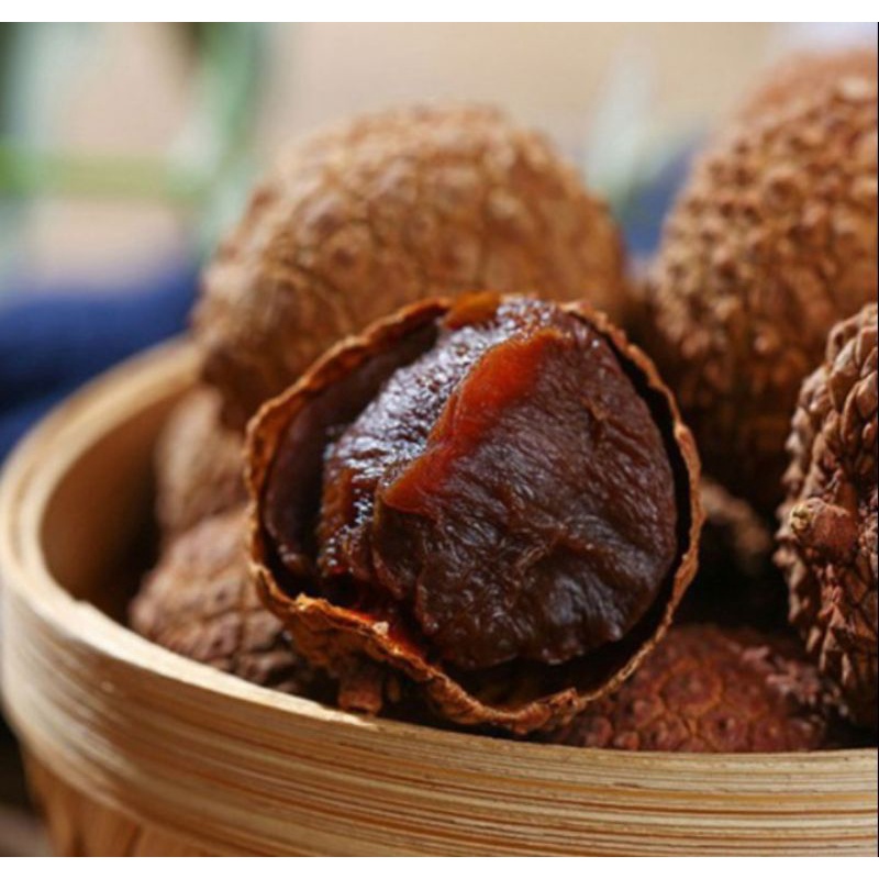 0.5kg vải thiều sấy khô đầu mùa loại 1 Bắc Giang ăn bao ngon bao chất lượng