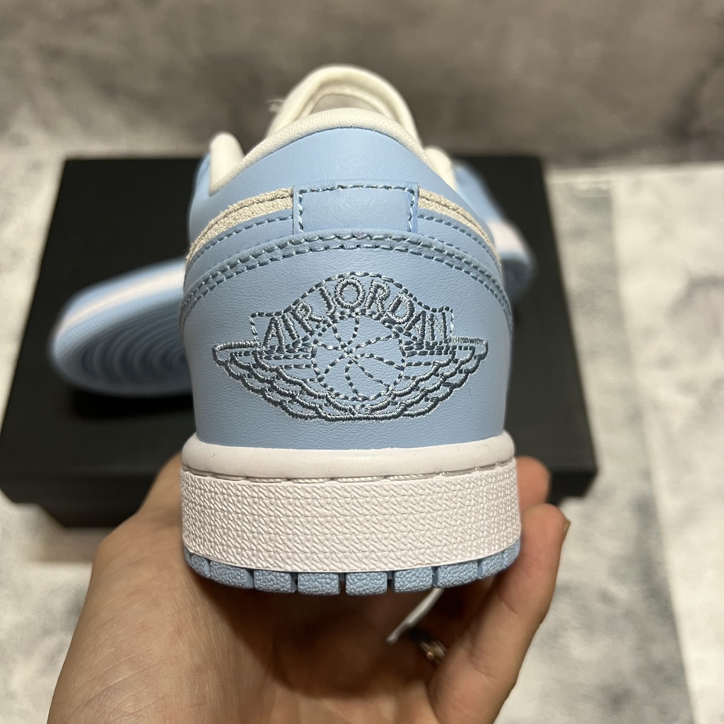 [KELLY SNEAKERS] Giày Thể Thao Sneaker Jordan 1 Low &quot;University Blue&quot; - Bản Cao Cấp (Ảnh Thật + Hàng Sẵn)