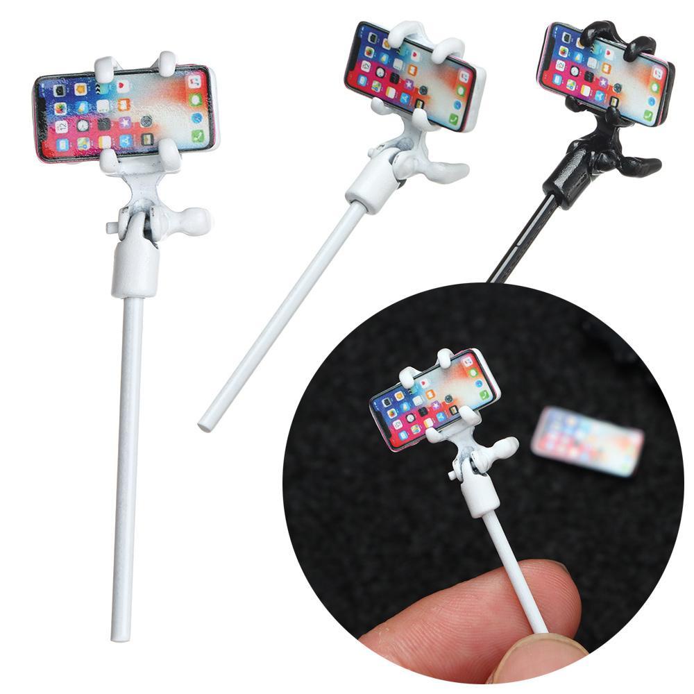 Gậy Chụp Hình Selfie Cho Nhà Búp Bê OB11 / BJD Điện Thoại
