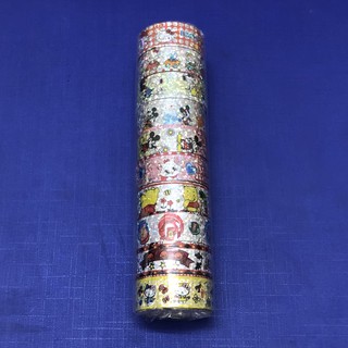 BĂNG KEO HÌNH TRANG TRÍ THỦ CÔNG (LỐC 10 CUỘN)