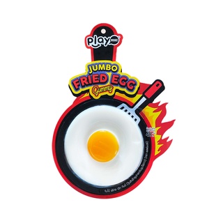Kẹo dẻo hình trứng chiên Jumbo Playmore Thái Lan 48g