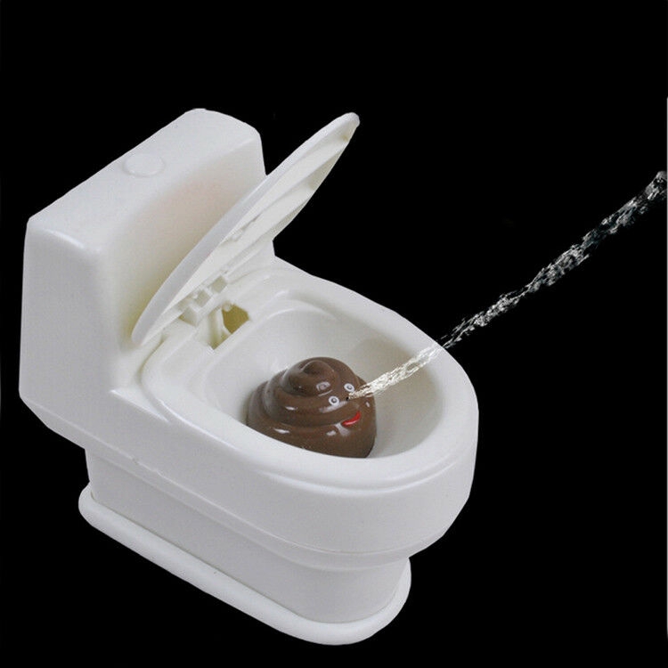 Đồ Chơi Xịt Nước Hình Bồn Cầu-Đồ Chơi Troll Nhà Vệ Sinh Phun Nước