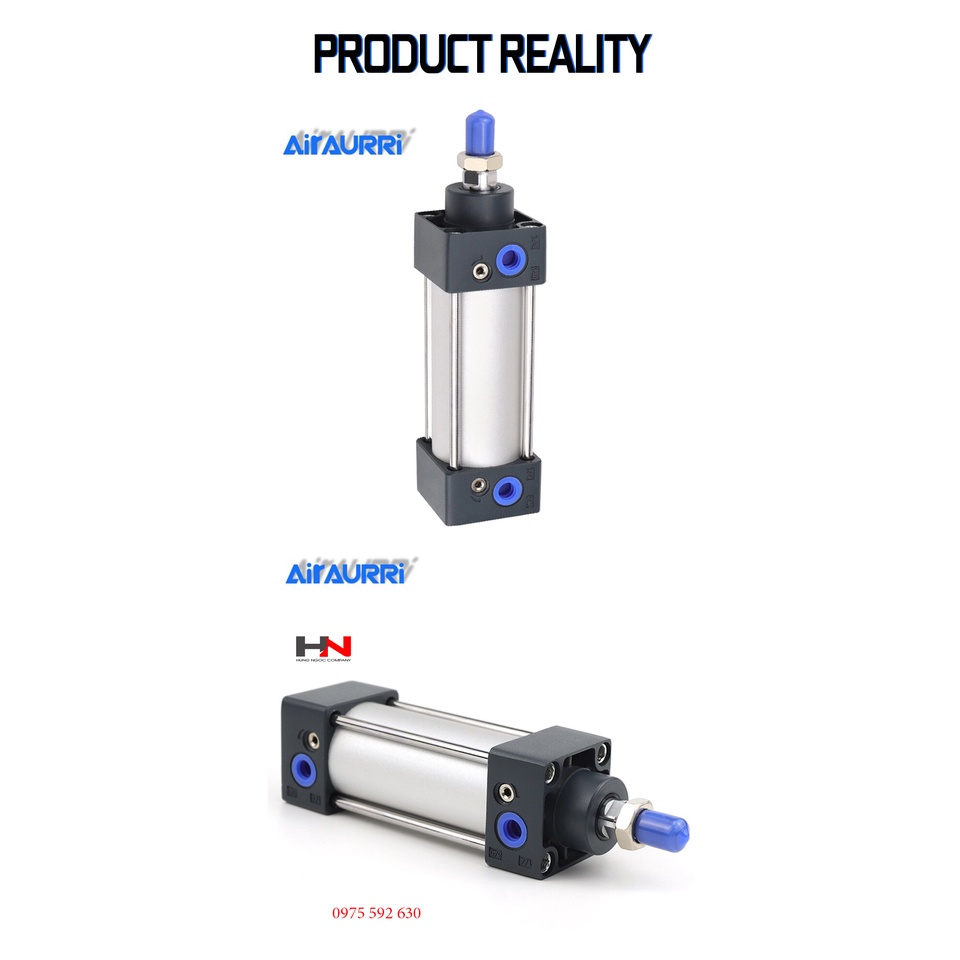 Xi lanh khí nén SC 50 x 300 đẩy max 300kg