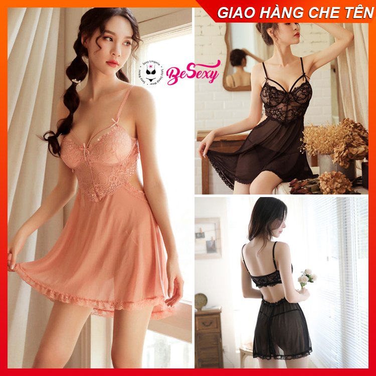 [Nhiều Mẫu] Váy Ngủ 2 Dây Voan Mềm Đầm Ngủ Voan Ren Sexy Xuyên Thấu | BigBuy360 - bigbuy360.vn