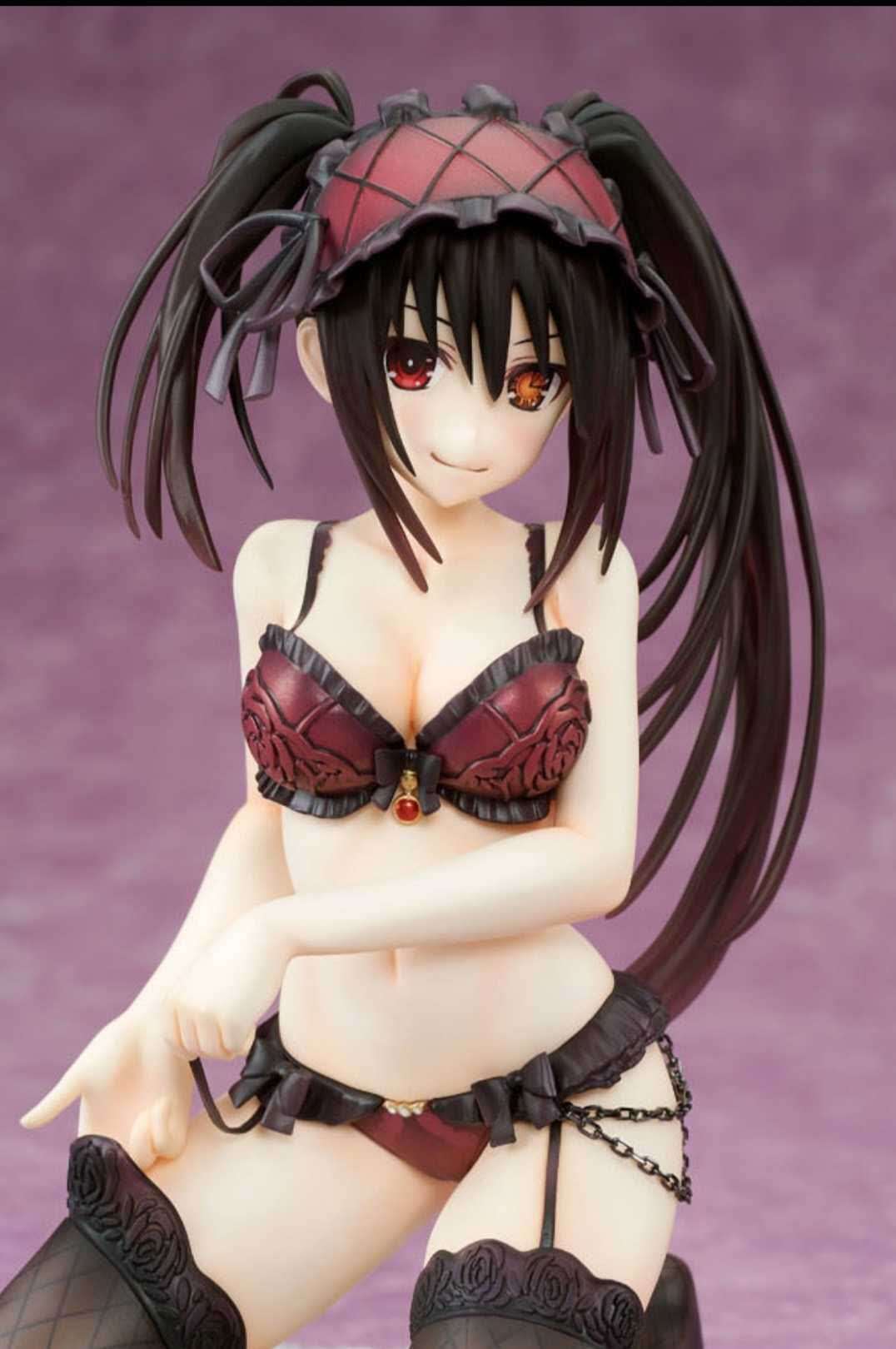 Mô Hình Nhân Vật Kurumi Tokisaki Hoạt Hình Date A Live 16cm Tỉ Lệ 1 / 7