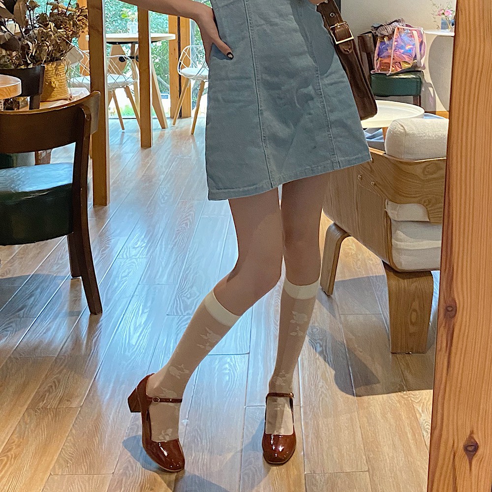 (ORDER) Giày búp bê đế cao style Mary Jane Nhật Bản